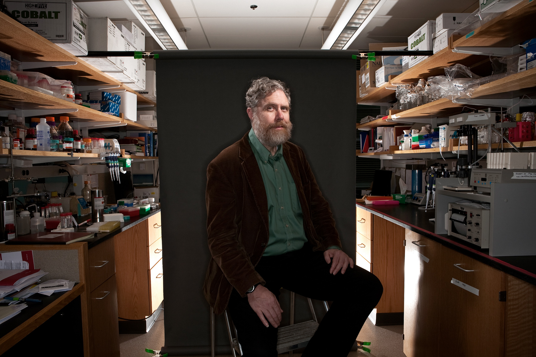 GEORGE CHURCH, GENETICIST, HARVARD UNIVERSITY • FORBES MAGAZINE • JASON GROW PHOTOGRAPHY