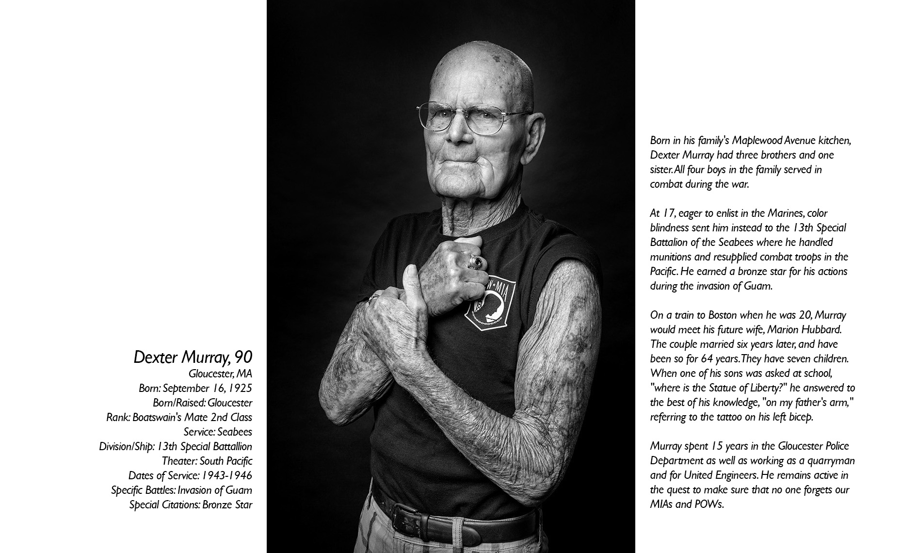 Dexter Murray  WWII Veteran  • Jason Grow Photography