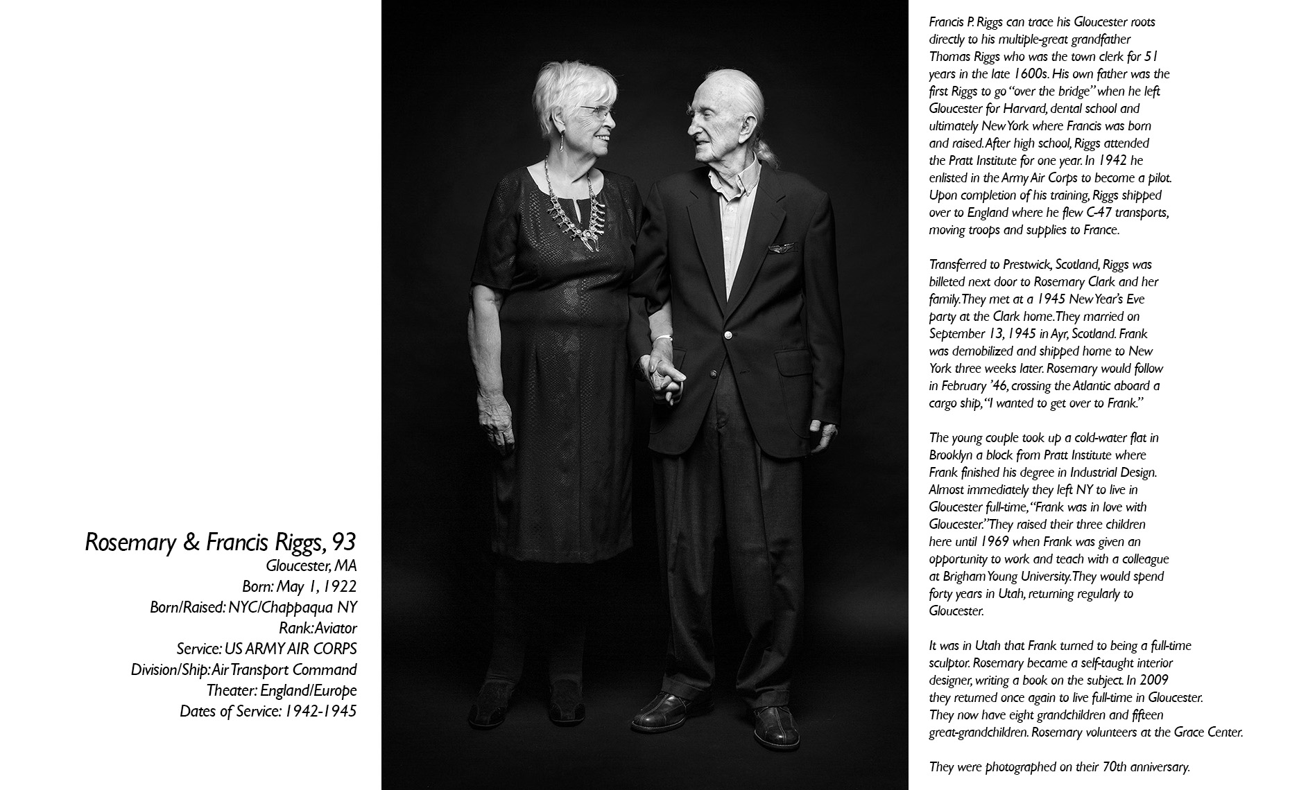 Frances & Rosemary Riggs  WWII Veteran  • Jason Grow Photography